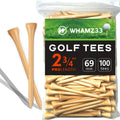 Professional Wooden Golf Tees 2 3/4 Inch Tee Pack of 100 Golf Tee